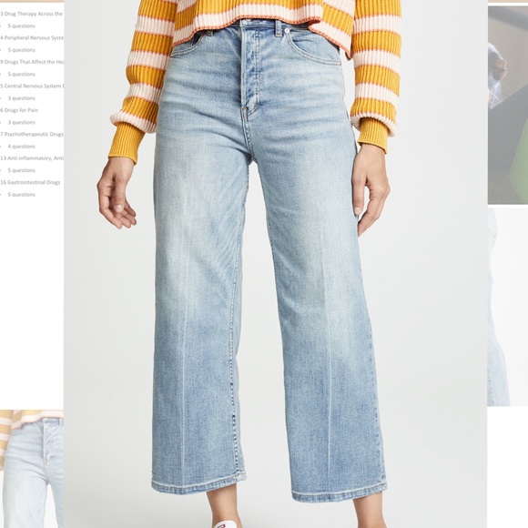 Free People Denim - Free People Wales Wide-leg Jean